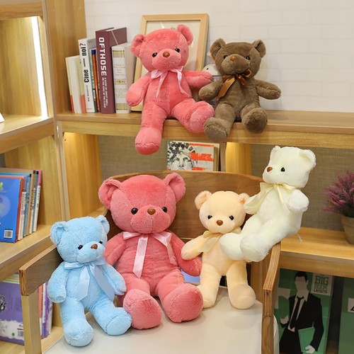 Teddy Bear Stuffed Animal, 12 inch Teddy Bear Plush Toy, Gifts for Baby Toddl... - Picture 3 of 7