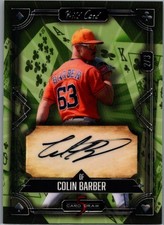 2024 Wild Card 5 Card Draw Auto Parallel #2/3 Colin Barber 5CDCL-CB