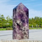 3.61LB Natural Amethyst Crystal Column Magic Wand Obelisk Point Healing — photo 10