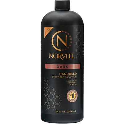 Premium Spray Tan Solution Dark 34 Fl Oz   Professional Sunless Tanning Formula