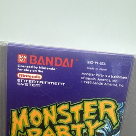 Monster Party - 1989 NES Nintendo Game Only - TESTED & WORKS