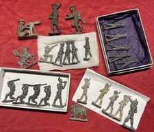 Vintage Lead Toy Soldier Lot WW1 And Others British German 25 Figures
