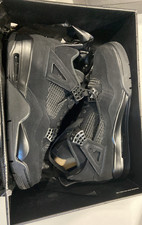 G1N Jordans 4 Retro Black Cat 2020 Men US 10 EU 44 28 CM  with box