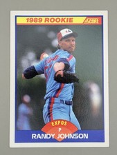 1989 Score Base Rookie Card Randy Johnson RC #645 *Free Shipping*. rookie card picture