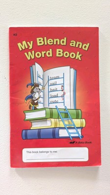 Abeka My Blend and Word Book 5th Ed Reading Homeschool 5 year old A Beka Phonics