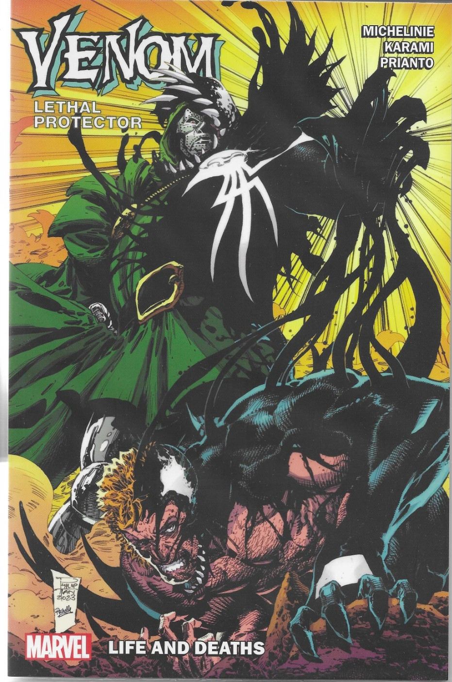 VENOM - LETHAL PROTECTOR II - LIFE AND DEATHS Graphic Novel (S)