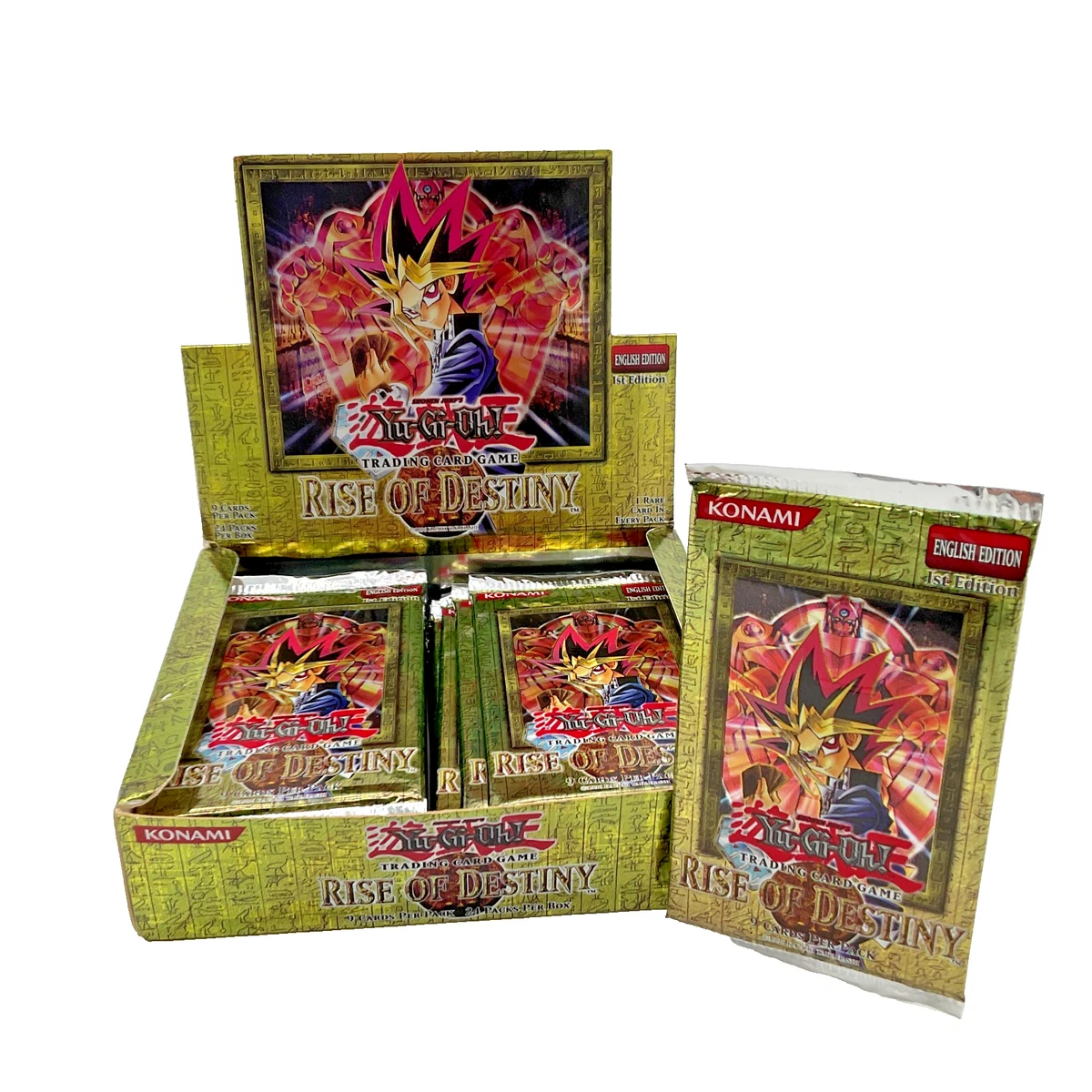 Yu-Gi-Oh! TCG Rise of Destiny Sealed Collectible Card Game Packs