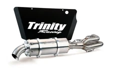 Trinity Stage 5 Stinger Full Exhaust Stainless Steel Big Core Single Muffler