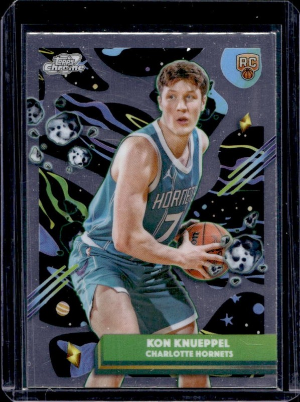 2025-26 Topps Cosmic Chrome Kon Knueppel RC Rookie #197 Hornets