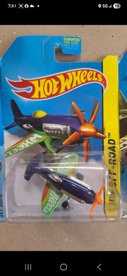 New Mattel Hot Wheels 2014 HW Off-Road Mad Propz Airplane 124/250 Propeller