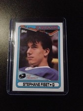 Stephane Fiset Card #312 RC Topps 1990-91