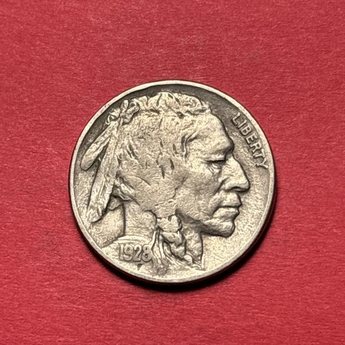(1) Beautiful Vintage 1928-P Buffalo/Indian Head Nickel VF-VERY FINE NICE DETAIL