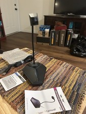 CMTECK CM-G006 USB Computer Microphone Black for Streaming Podcasting PC Gaming