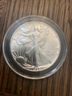 Coin, Silver 1 oz, American Eagle One Dollar Uncirculated, Makes A Great Gift !!