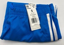 adidas 3 Stripe Swim Shorts Men's Size S Blue White Mesh Liner Shorts New