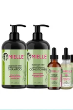 Mielle Rosemary Mint Bundle -4-Piece Complete Routine
