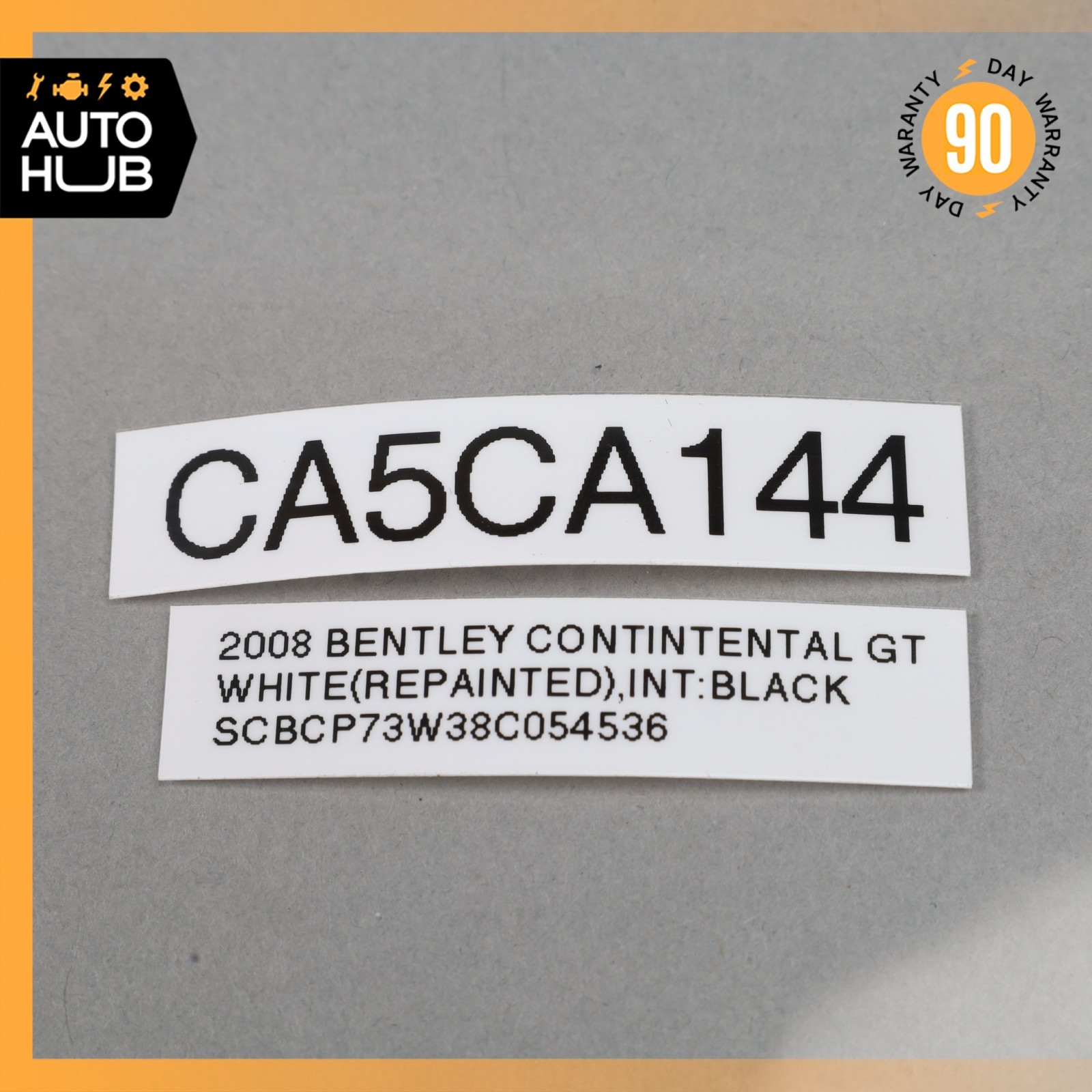 03-11 Bentley Continental GT GTC Left Side Door Lock Latch 3W8837349A OEM 87k