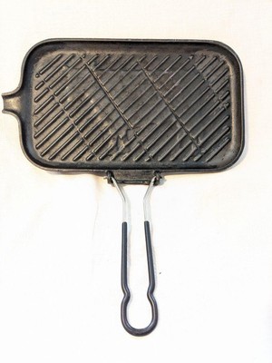 ビンテージ ル・クルーゼ 鋳物 大型グリルパン キャストアイロン プロ