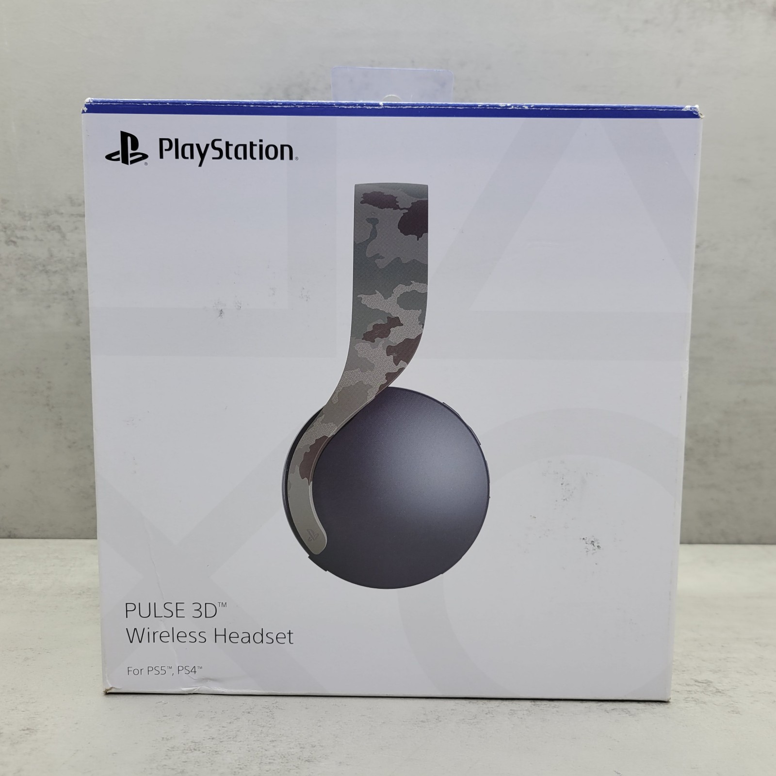 Sony PlayStation Pulse 3D Wireless Headset for PS5&comma; PS4 - Gray Camouflage&trade;