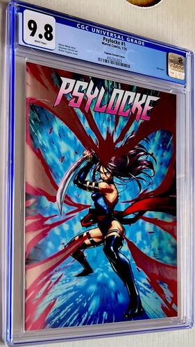 PSYLOCKE #1 YAGAWA VARIANT FOIL COVER 1/25 MARVEL 2025 CGC 9.8 FAST SHIPPING