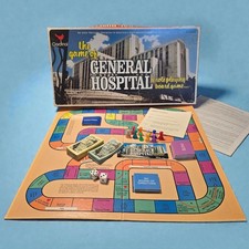 Vintage 1982 Cardinal General Hospital Role Playing Board Game 99% Complete