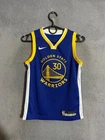 Curry Golden State Warriors Jersey NBA Basketball Shirt Nike Young sz S 140-150