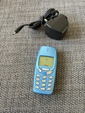 Nokia 3310 Blue Mobile Phone Unlocked Fully Working New Battery VGC Genuine