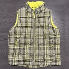 L.L.Bean Boys Zip Up Down Puffer Vest Jacket Size M 10-12