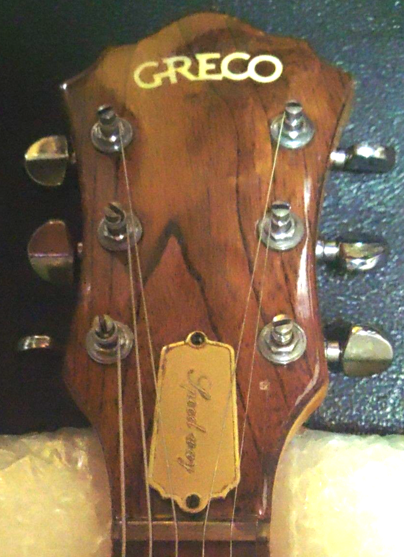 GRECO Vintage Guitar GO-900 Natural Thru-Neck 24f Made in Japan w