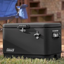 Coleman Reunion Steel Belted 54qt Cooler - New - Fast shipping
