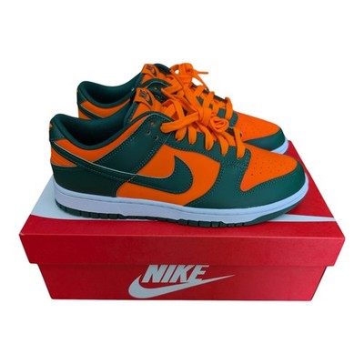 Nike Dunk Low Retro Miami Hurricanes DQ7681-300 Gr. 43 Neu OVP Echtheitscheck