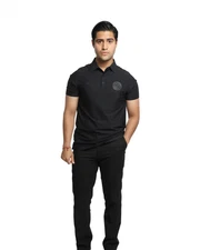 POLO BLACK SERIES PIRMA CRUZ AZUL 25/26  Pirma CRUZ AZUL BLACK