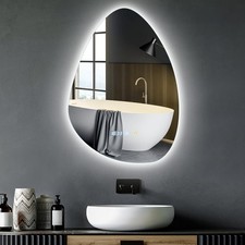 LED Bathroom Mirror With Light 3 Colors Led Bathroom Vanity Mirror Durable