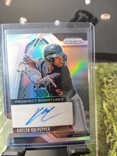 2025 Panini Prizm Kaelen Culpepper Silver Prizm AUTO Rookie RC TWINS #PS-KE