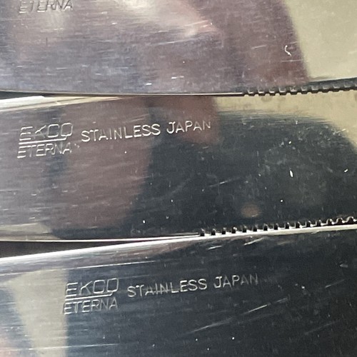 Vintage EKCO Classic Crest Stainless Steel Serving Utensils 39 Piece Lot - Picture 4 of 8