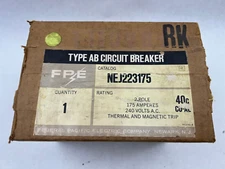 FPE Federal Pacific NEJ223175 NIB 2P 5175A 240V Breaker See Pics #A14