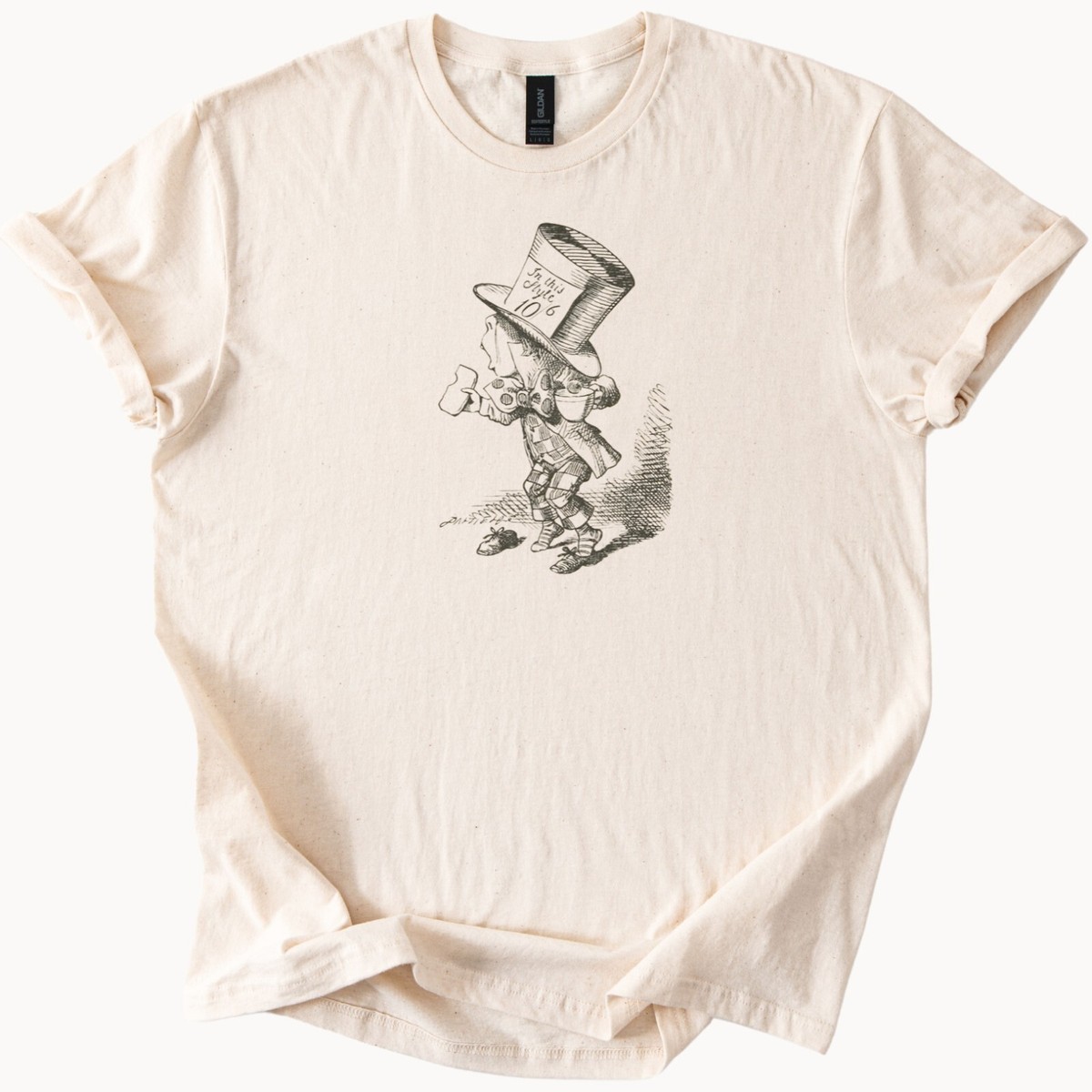 Mad Hatter Tee Alice Wonderland Tea Party Whimsical Shirt | eBay