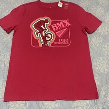 Boys Gap Kids Rose Color Crew Neck T Shirts Size 14-16 Years