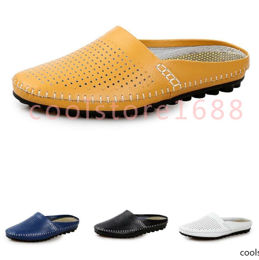 PANTOFOLA D’ORO Décolleté da uomo mocassini pantofole scarpe slip on traspiranti cave nuove D