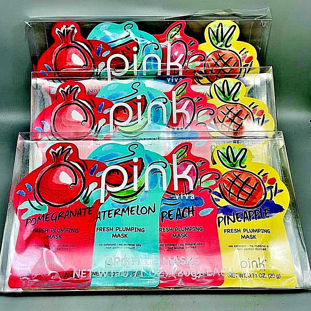 Pink Viva Fresh Plumping 4PC Face Masks 3PK 840030618321 eBay