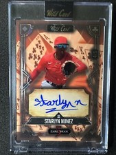 2024 Wild Card 5 Card Draw Starlyn Nunez Auto #4/5