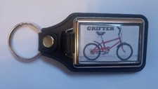 RALEIGH GRIFTER LEATHER KEYRING bmx bike chopper tomahawk budgie 