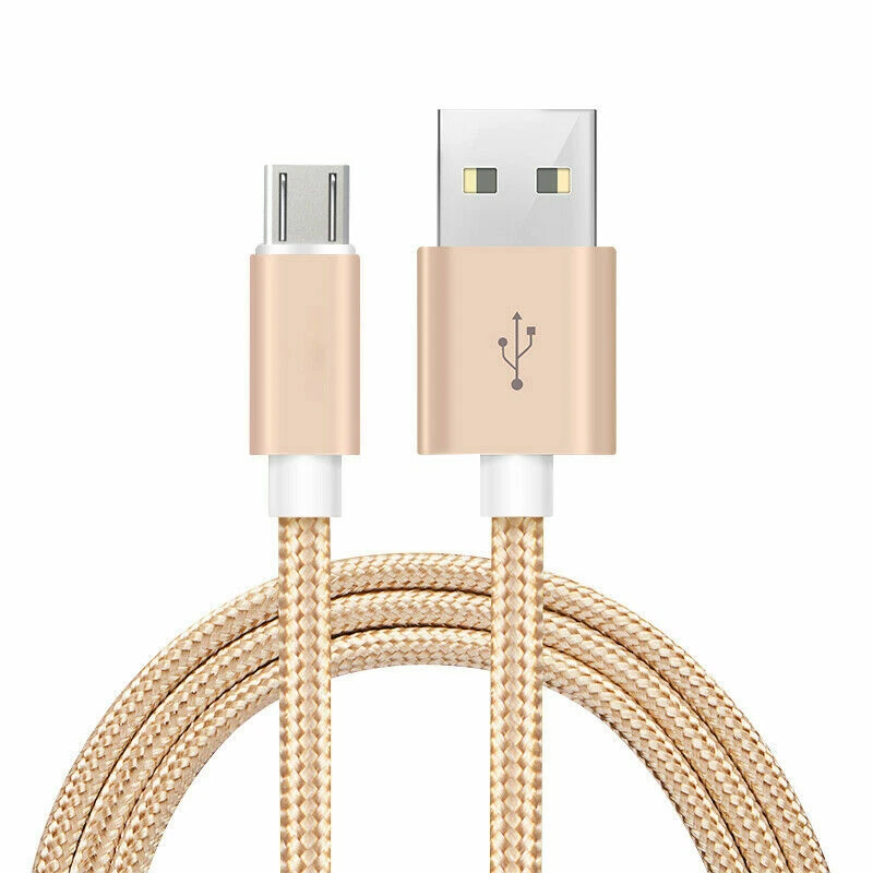 3m Strong Braided Micro Charging & Data Sync Cable for Android, XBox, PS4 (LOT) - Image 3 of 4