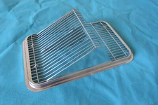 Ancare Rodent Rat Mouse Lab Cage Stainless Insert Top Cover Lid w/ Divider Blade