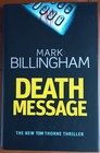 Death Message by Mark Billingham Hardcover Good 2007
