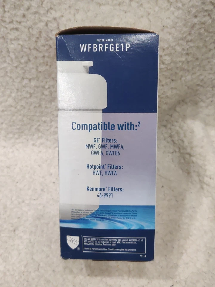 Brita Refrigerator Replacement Filter, Model WFBRFGE1P - Brand New - Image 2 of 3