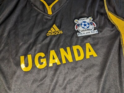  ウガンダ代表 サッカーユニフォーム　アディダス　uganda ADIDAS UGANDA FUFA National Team Cranes Soccer Jersey Yellow Shirt