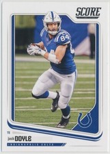 2018 Panini Score Football Jack Doyle #142  Indianapolis Colts