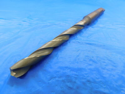 NEW HSCO 17/32 O.D. HSS TWIST DRILL BIT MORSE TAPER #2 SHANK 4 3/4 LOC .5312 MT2