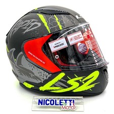 Casco Integrale Ls2 Ff353 Rapid Raven  matt black silver Yellow